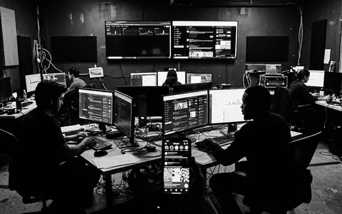 Schwarzweiss-Reportage mit Soziale Netzwerk-App zum Thema Reddit App, ISIN US75734B1008, hoher Kontrast - Foto: THN
