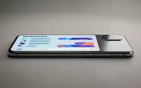 Fotorealistische Studioaufnahme von Messenger-App zum Thema Snapchat+, ISIN US83304A1060, klare Lichtfuehrung, sachlich dargestellt - Foto: THN