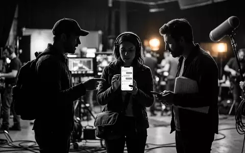 Schwarzweiss-Reportage mit Messenger-App zum Thema Snapchat+, ISIN US83304A1060, hoher Kontrast, sachlich dargestellt - Foto: THN