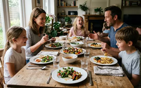 Fotorealistische Aufnahme von Tafelgeschirr beim Essen zum Thema Villeroy & Boch Geschirr, ISIN DE0007657231 - Foto: THN
