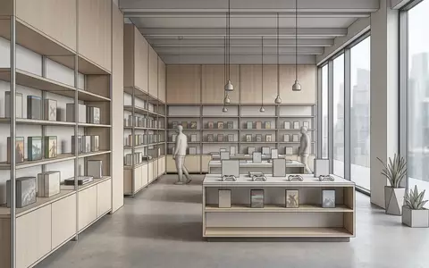 Architektur-Render im Spiele-Fachhandel mit Historisches Actionspiel zum Thema Assassin's Creed Valhalla, ISIN FR0000054470, neutrales Tageslicht - Foto: THN