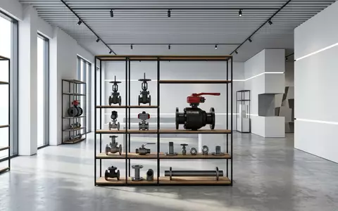 Architektur-Render im Versorgungstechnik-Fachhandel mit Gasversorgung zum Thema Uniper Gas, ISIN DE000UNSE018, neutrales Tageslicht - Foto: THN