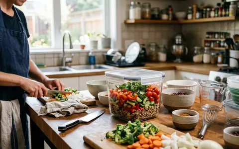 Fotorealistische Aufnahme von Vorratsbehälter in der Küche zum Thema Tupperware Eidgenossen, ISIN US8998961044, natuerliches Licht - Foto: THN