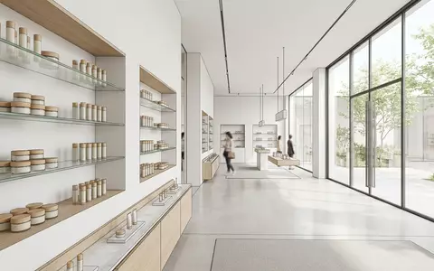 Architektur-Render im Drogeriemarkt mit Lippenbalsam zum Thema Burt's Bees Lippenbalsam, ISIN US1890541097, neutrales Tageslicht - Foto: THN