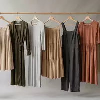 Fotorealistische Studioaufnahme von Damenkleider zum Thema Zalando Kleider, ISIN DE000ZAL1111, klare Lichtfuehrung - Foto: THN