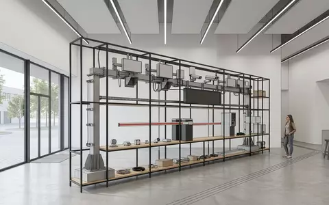 Architektur-Render im Verkehrstechnik-Fachhandel mit Mautsystem zum Thema Vinci Autoroutes, ISIN FR0000125486, neutrales Tageslicht - Foto: THN