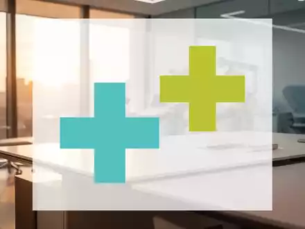 Moderne, minimalistische Arztpraxis in warmem Licht als Symbol für den Gesundheitssektor und Vertrauen in die Branche - Foto: über boerse-global.de