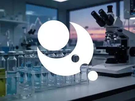 Abstrakte Darstellung eines biotechnologischen Labors mit gedimmtem Licht, das Marktvolatilität und finanzielle Unsicherheit symbolisiert. - Foto: über boerse-global.de
