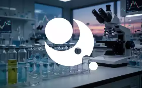 Abstrakte Darstellung eines biotechnologischen Labors mit gedimmtem Licht, das Marktvolatilität und finanzielle Unsicherheit symbolisiert. - Foto: über boerse-global.de