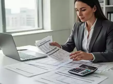 Personalreferent bei der Arbeit an Unterlagen zur betrieblichen Altersvorsorge in einem modernen Büro. - Foto: über boerse-global.de