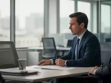 Ein aufgeräumter Büroarbeitsplatz mit einem leeren Stuhl, der eine professionelle und ruhige Atmosphäre vermittelt. - Foto: über boerse-global.de