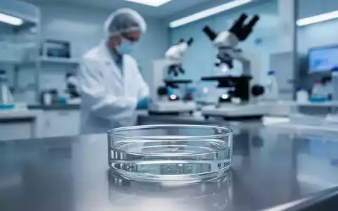 Ein steriles medizinisches Labor mit einer Petrischale im Fokus, das Forschung an Immunprozessen symbolisiert. - Foto: über boerse-global.de