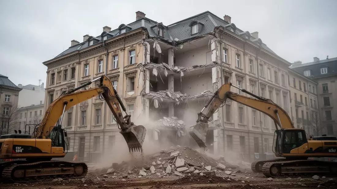 Hamburg-Altona: Einsturzgefährdeter Altbau wird abgerissen – 40 Bewohner verlieren Hab und Gut
