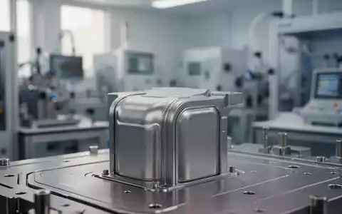 Nahaufnahme einer modernen Lithium-Ionen-Batteriezelle in einer hochmodernen Laborumgebung. - Foto: über boerse-global.de