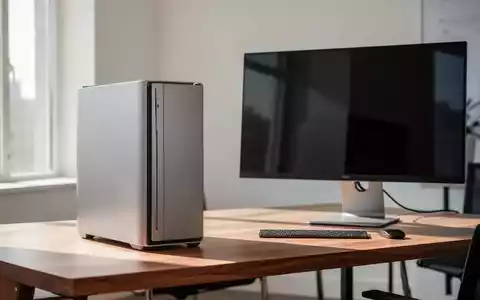 Ein moderner Computer-Arbeitsplatz mit einem hochwertigen Desktop-PC und Monitor in einem hellen Büro. - Foto: über boerse-global.de
