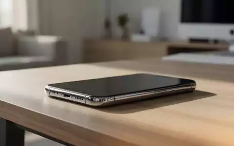 Ein modernes Smartphone liegt auf einem minimalistischen Schreibtisch in einer hellen, professionellen Arbeitsumgebung. - Foto: ĂŒber boerse-global.de