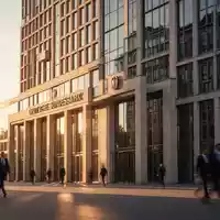 Die Zentrale der Deutschen Bundesbank bei Sonnenuntergang in Frankfurt am Main. - Foto: über boerse-global.de