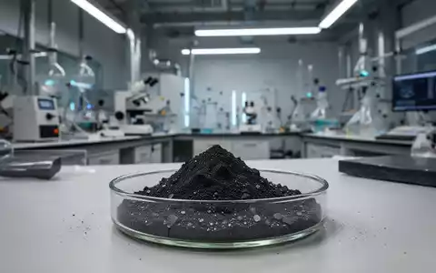 Hochreines Graphitpulver in einer Laborschale in einer modernen, industriellen Forschungsumgebung. - Foto: über boerse-global.de