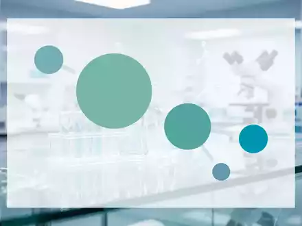 Abstrakte Darstellung moderner pharmazeutischer Forschung und Biotechnologie in einem sterilen Laborumfeld. - Foto: über boerse-global.de