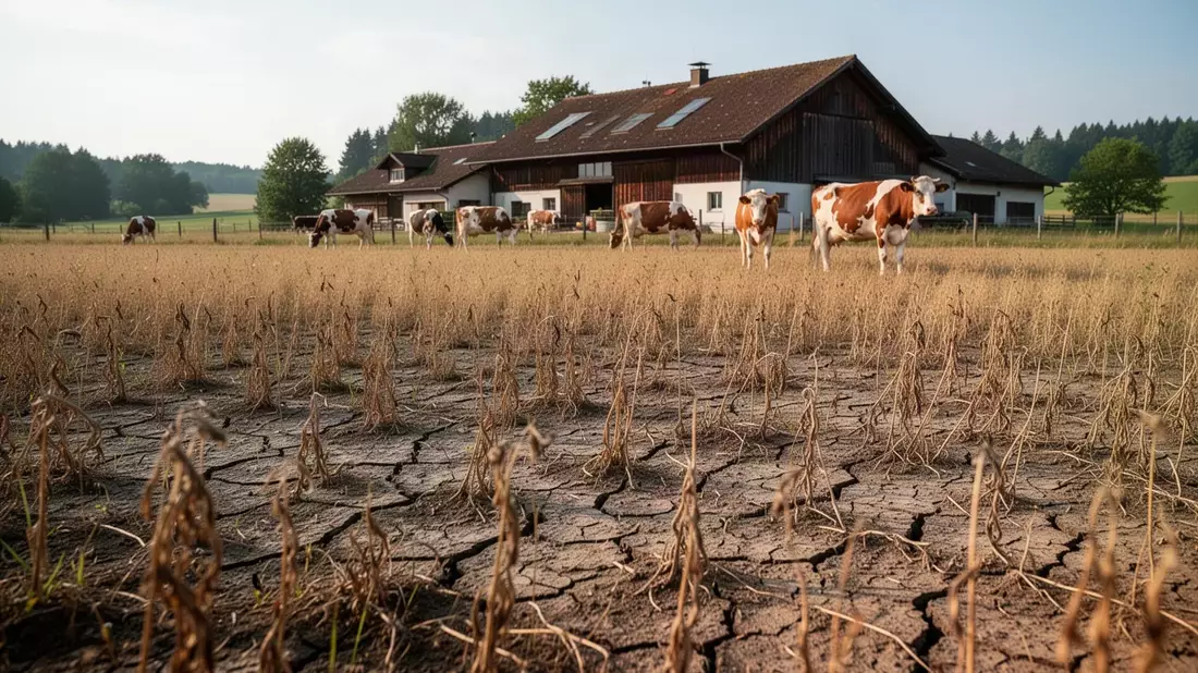 Dürre 2026: Süddeutsche Bio-Bauern dürfen konventionelles Futter zukaufen
