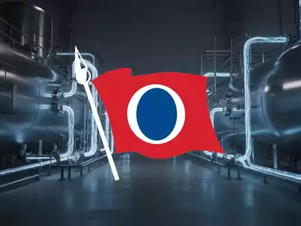 Moderne Wasserstoffspeicheranlage mit futuristischer Beleuchtung in einem industriellen Kontext. - Foto: über boerse-global.de