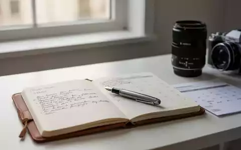 Ein aufgeräumter Schreibtisch mit einem Notizbuch und einem Kalender in natürlichem Tageslicht. - Foto: über boerse-global.de