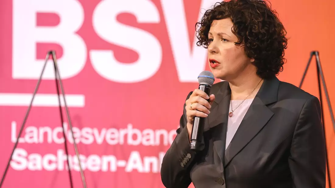 Amira Mohamed Ali plädiert für einen überparteilichen Ministerpräsidenten. (Archivbild) - Bild: Peter Gercke/dpa