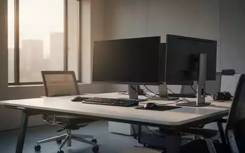 Ein moderner, minimalistischer Arbeitsplatz mit hochwertiger Computertechnik in hellem, natürlichem Licht. - Foto: über boerse-global.de
