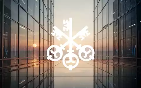 Abstrakte, professionelle Finanz-Architektur mit warmem Licht, die Stabilität und internationales Wachstum symbolisiert. - Foto: über boerse-global.de