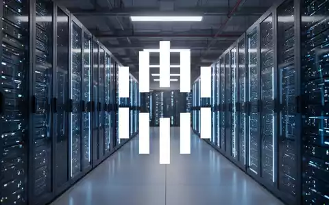 Modernes Rechenzentrum mit leuchtenden Server-Racks als Symbol für Cloud-Computing und digitale Infrastruktur. - Foto: über boerse-global.de