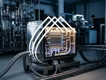 Moderne Wasserstoff-Brennstoffzellentechnologie in einer industriellen Umgebung. - Foto: über boerse-global.de