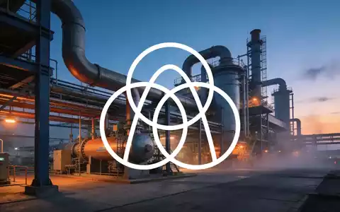 Moderne Industrieanlage für Wasserstoffproduktion bei Dämmerung, symbolisch für den Industriesektor. - Foto: über boerse-global.de
