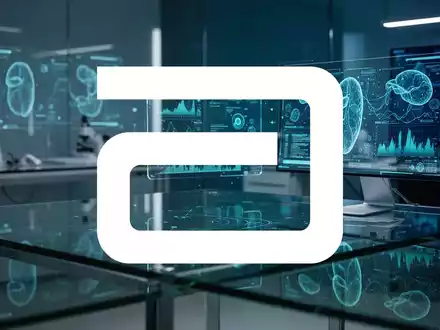 Abstrakte Darstellung moderner Medizintechnik und digitaler Gesundheitsdaten in einer professionellen Arbeitsumgebung. - Foto: über boerse-global.de