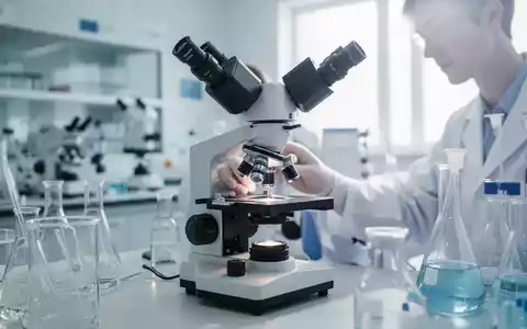 Ein Wissenschaftler arbeitet in einem modernen Labor an einem Mikroskop zur Untersuchung von Zellkulturen. - Foto: über boerse-global.de