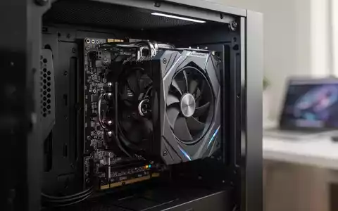 Eine hochwertige Grafikkarte in einem modernen Computergehäuse, die den Fokus auf lokale Hardware-Optimierung für KI-Modelle verdeutlicht. - Foto: über boerse-global.de