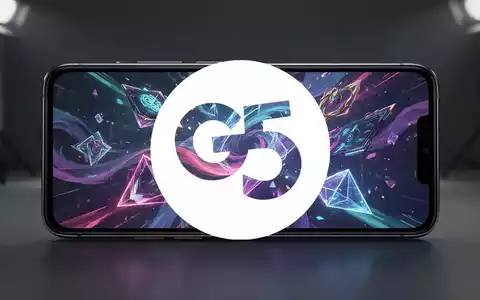 Abstrakte digitale Gaming-Grafiken auf einem Smartphone-Display in einer professionellen, modernen Studioumgebung. - Foto: über boerse-global.de