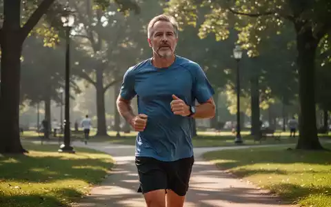 Ein Mann joggt an einem sonnigen Wochenende durch einen Park. - Foto: über boerse-global.de