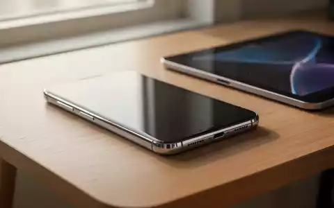 Ein Smartphone und ein Tablet liegen auf einem minimalistischen Holztisch in einem hellen, professionellen Arbeitsumfeld. - Foto: über boerse-global.de