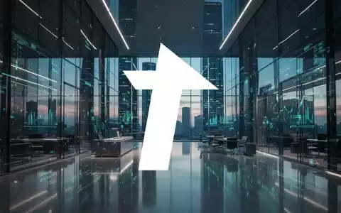 Abstrakte Darstellung eines modernen Bürogebäudes bei Dämmerung, die wirtschaftliches Wachstum und technologische Stabilität symbolisiert. - Foto: über boerse-global.de