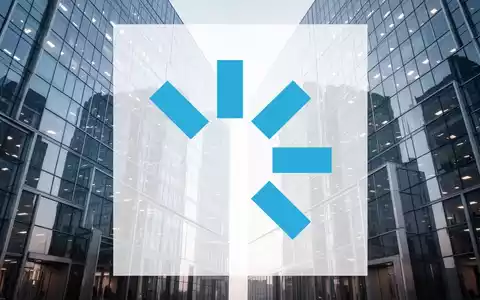 Abstrakte Darstellung einer unternehmerischen Fusion durch zwei moderne Bürogebäude in einer professionellen Finanzumgebung - Foto: über boerse-global.de