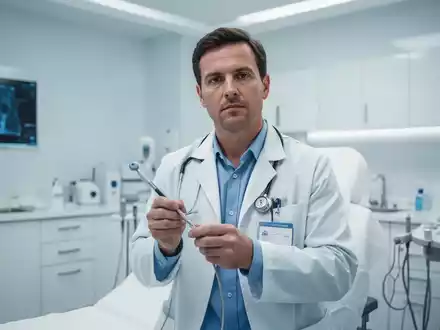 Gastroenterologin in einer modernen medizinischen Praxis bei der Vorbereitung einer diagnostischen Untersuchung. - Foto: über boerse-global.de