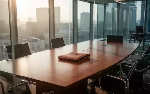 Ein minimalistisch gestalteter Konferenzraum in einem modernen Bürogebäude mit einfallendem Tageslicht. - Foto: über boerse-global.de