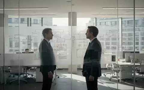 Ein professioneller Projektmanager in einem modernen, hellen Büro in München bei der Arbeit an Prozessoptimierungen. - Foto: über boerse-global.de