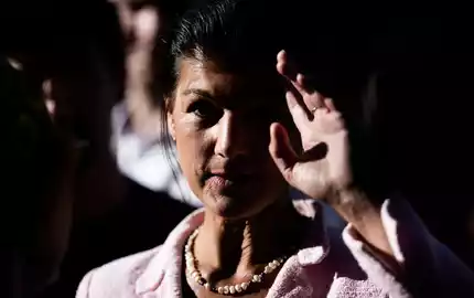 BSW-Gründerin Sahra Wagenknecht hofft auf den Sprung ihrer Partei in den Magdeburger Landtag. (Archivbild) - Foto: Christoph Soeder/dpa