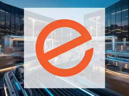 Abstrakte Darstellung eines modernen Logistikzentrums mit dynamischer Lichtstimmung als Symbol für E-Commerce-Wachstum. - Foto: über boerse-global.de