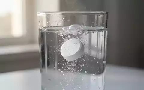 Eine in einem Glas Wasser auflösende Magnesiumtablette vor einem neutralen Hintergrund. - Foto: über boerse-global.de