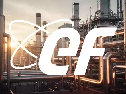 Moderne Industrieanlage im Bereich Rohstoffgewinnung und Energie bei atmosphĂ€rischem Licht - Foto: ĂŒber boerse-global.de