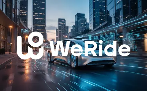 Futuristisches autonomes Fahrzeug in einer modernen Stadt bei Dämmerung, das technologisches Wachstum und Mobilität symbolisiert. - Foto: über boerse-global.de
