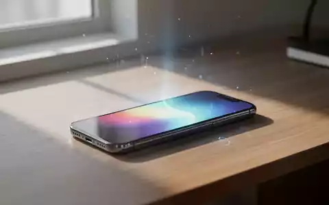 Ein modernes Smartphone auf einem minimalistischen Schreibtisch bei natürlichem Tageslicht als Symbol für KI-Integration. - Foto: über boerse-global.de