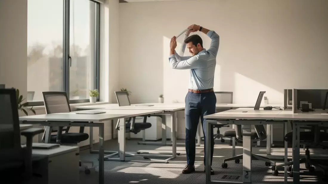 Exercise Snacks: Kurze Bewegungseinheiten gegen Bewegungsmangel im Büro